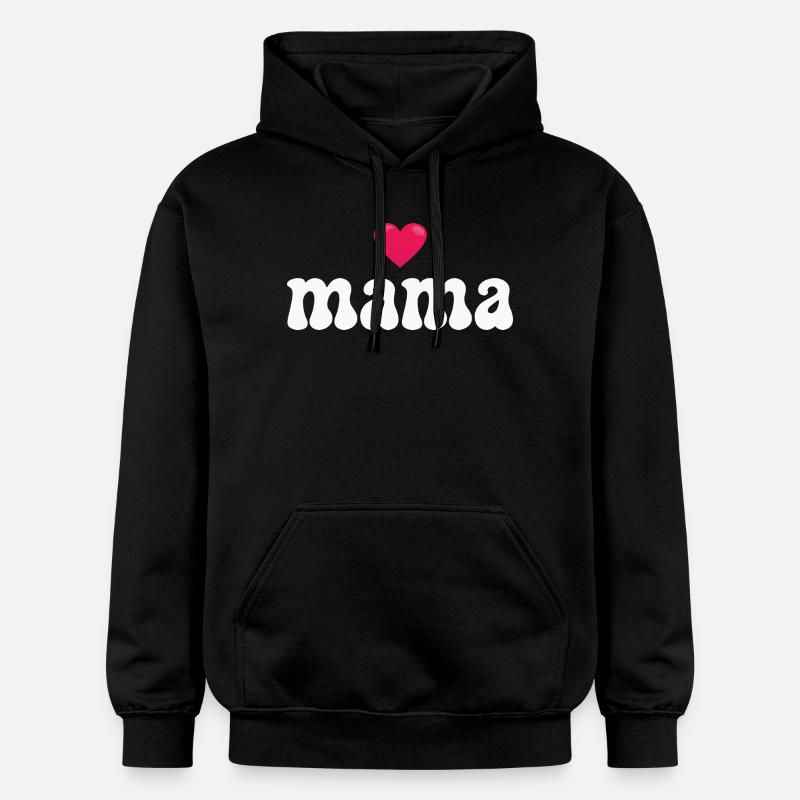Maman Maman - Sweat à capuche Softstyle® Gildan Unisexe - noir