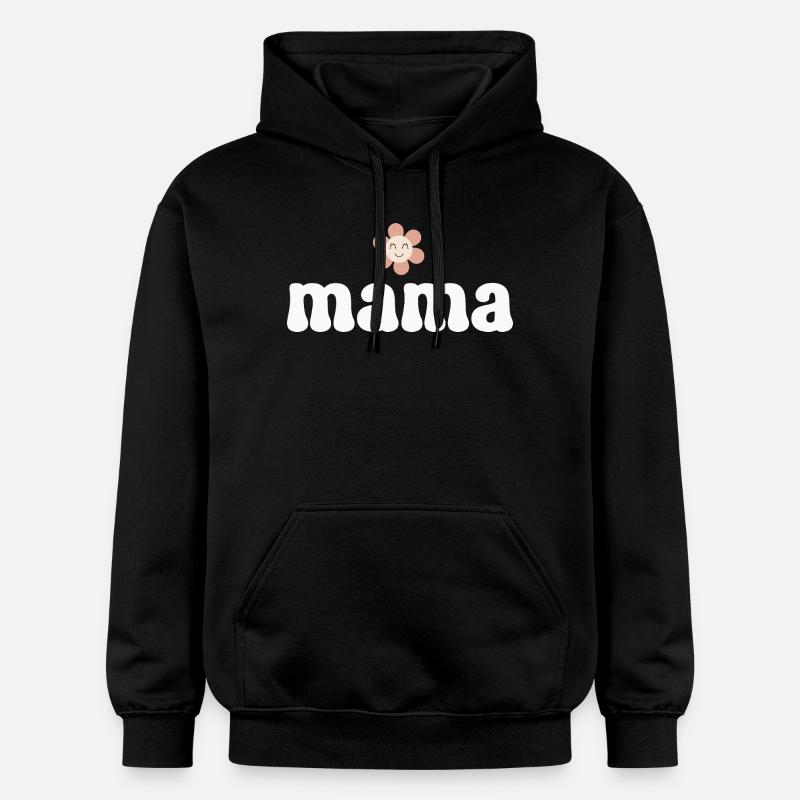 Mutter Mama - Gildan Unisex Softstyle® Midweight Hoodie - Schwarz