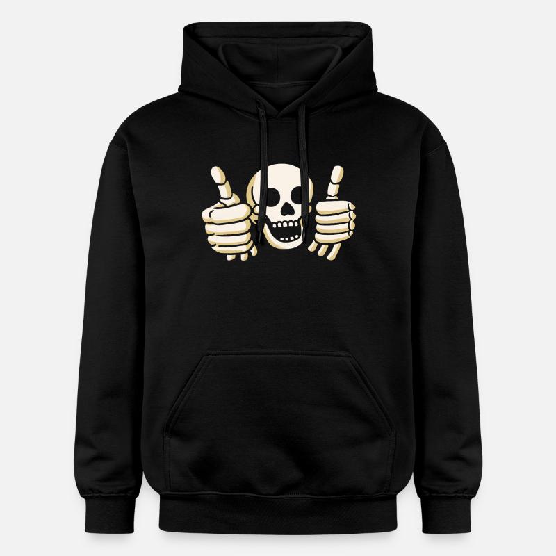 Crâne OKI - Sweat à capuche Softstyle® Gildan Unisexe - noir