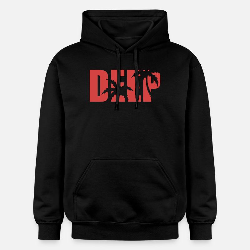 Deep - Sweat à capuche Softstyle® Gildan Unisexe - noir