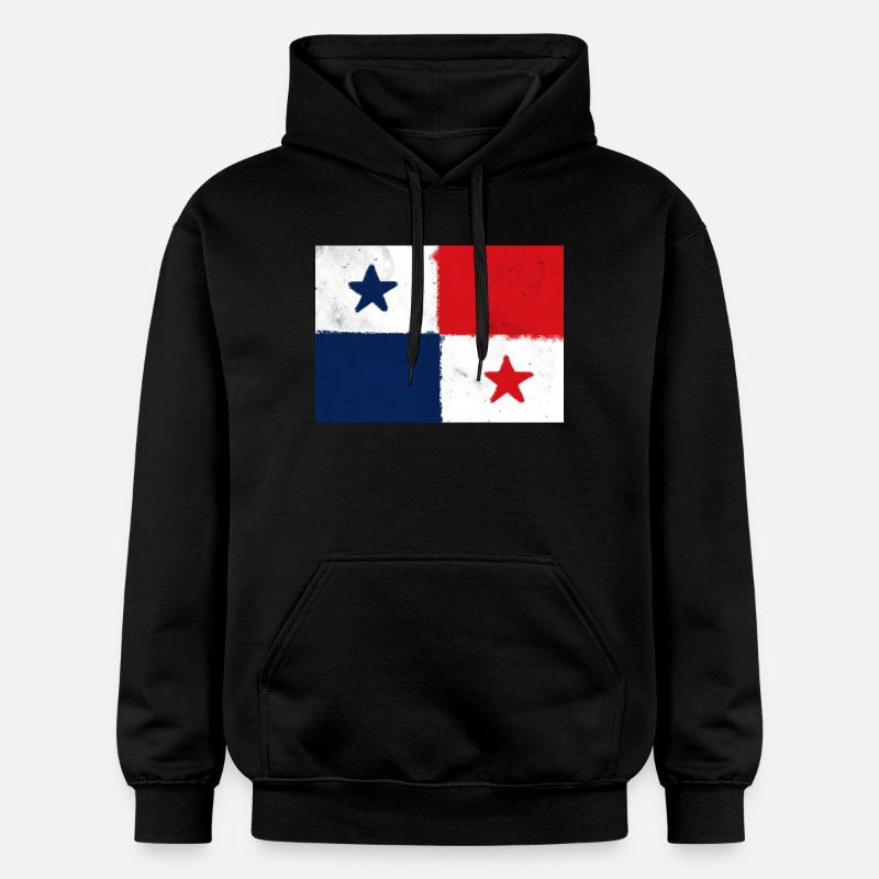 Drapeau du Panama - Sweat à capuche Softstyle® Gildan Unisexe - noir