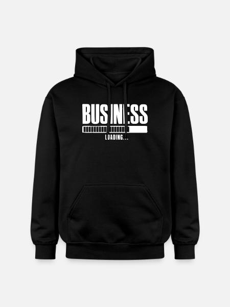 Business Loading Online Business Affiliate - Gildan Unisex Softstyle® Midweight Hoodie - black
