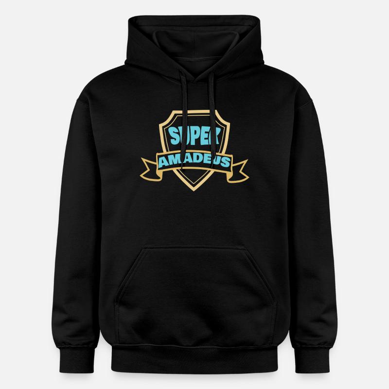 Cadeau pour Amadeus - Sweat à capuche Softstyle® Gildan Unisexe - noir