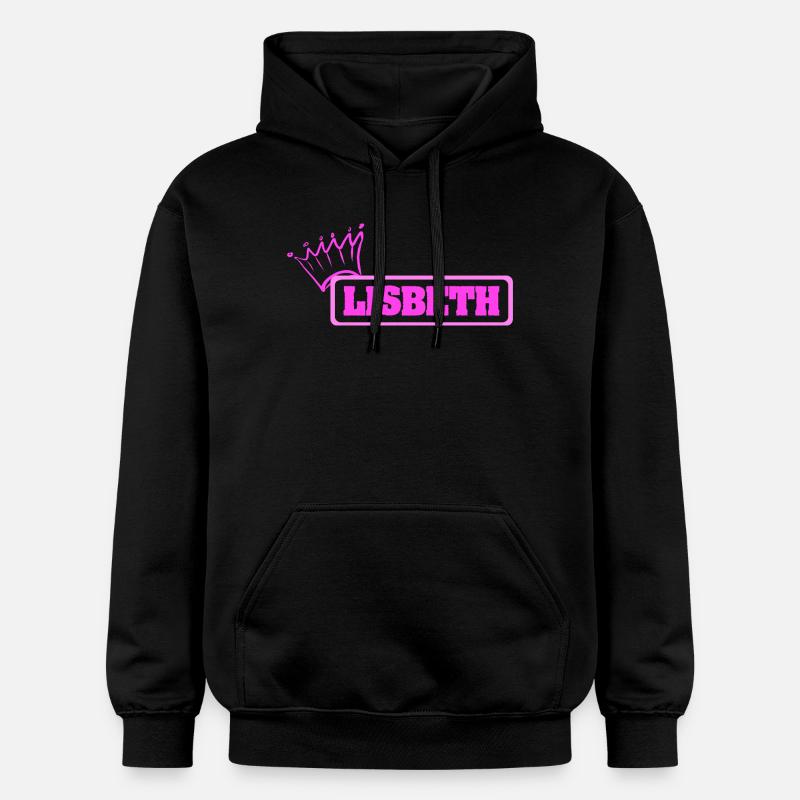 Lisbeth - Sweat à capuche Softstyle® Gildan Unisexe - noir