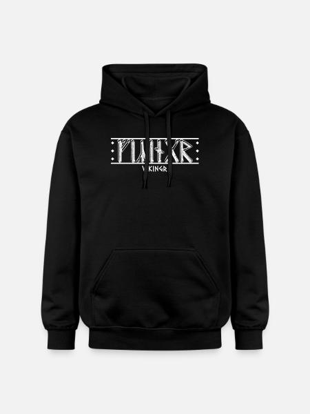 Viking - Gildan Unisex Softstyle® Midweight Hoodie - black
