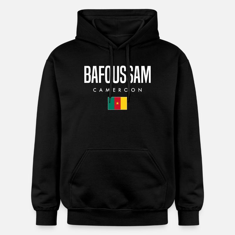 Bafoussam Kamerun Kameruner - Gildan Unisex Softstyle® Midweight Hoodie - Schwarz