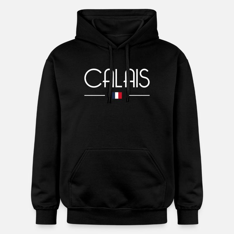 Calais - Sweat à capuche Softstyle® Gildan Unisexe - noir