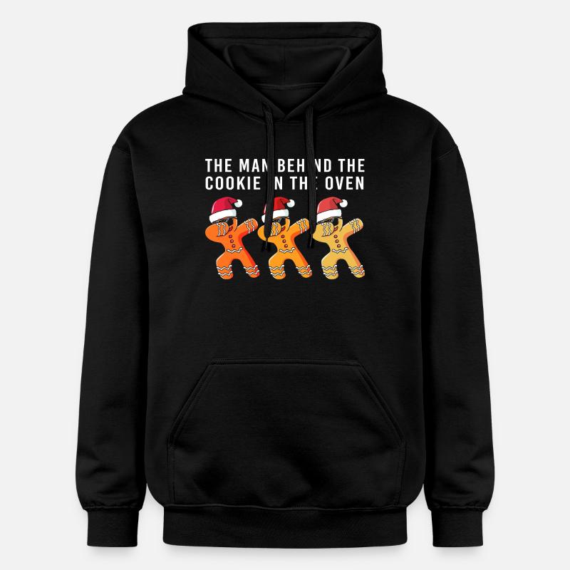 Werdender Papa werdende Väter - Gildan Unisex Softstyle® Midweight Hoodie - Schwarz