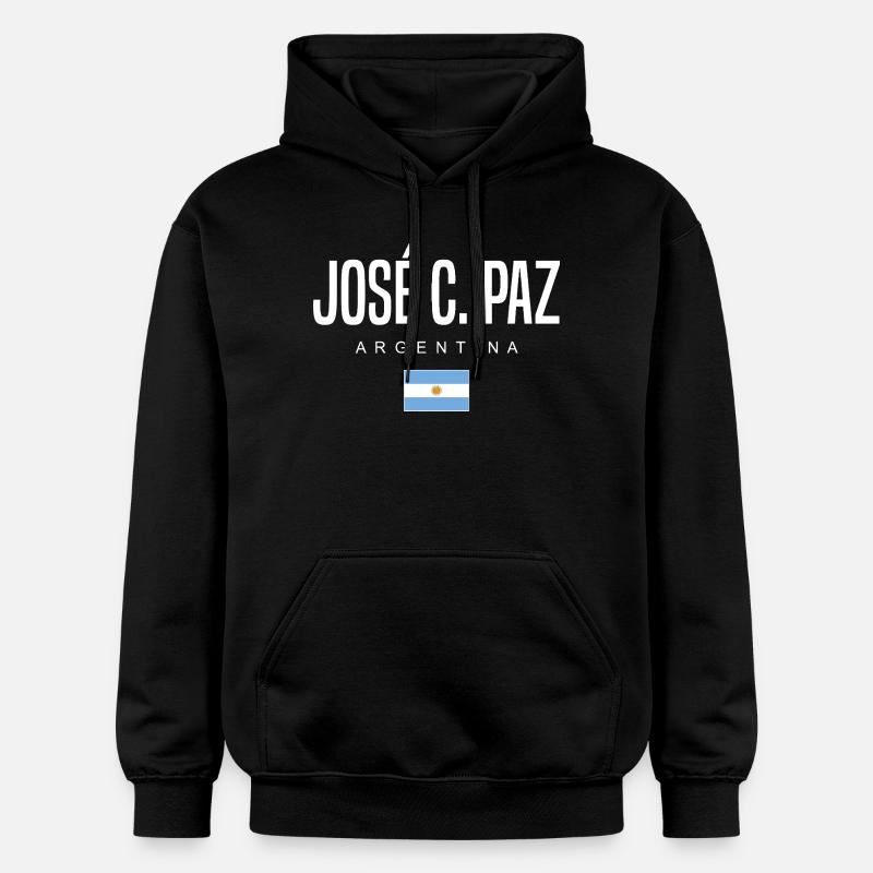 José C. Paz Argentine Argentine - Sweat à capuche Softstyle® Gildan Unisexe - noir