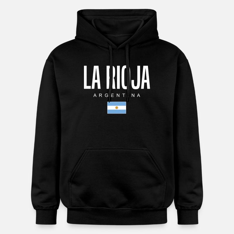 La Rioja Argentine Argentine - Sweat à capuche Softstyle® Gildan Unisexe - noir