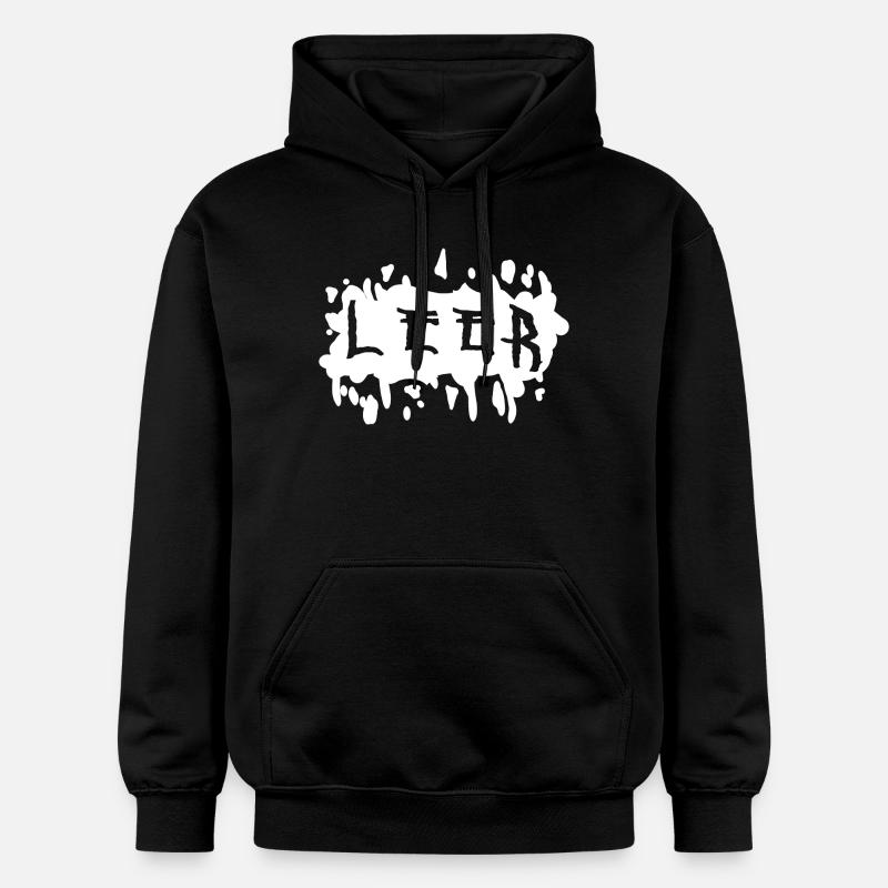 éclaboussures punk - Sweat à capuche Softstyle® Gildan Unisexe - noir