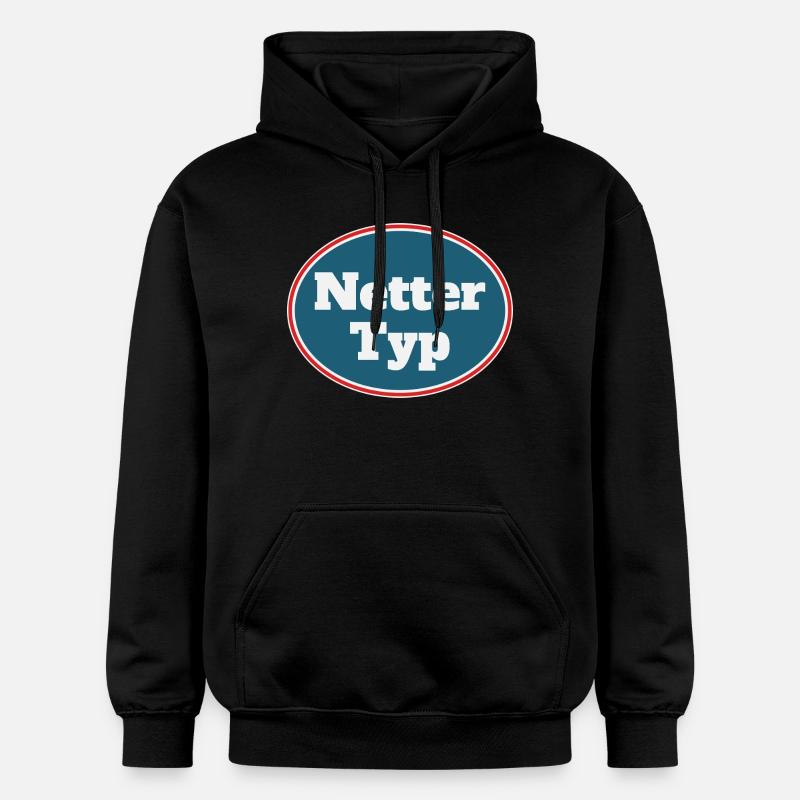 Gentil gars - Sweat à capuche Softstyle® Gildan Unisexe - noir