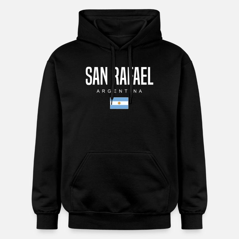 San Rafael Argentine Argentin - Sweat à capuche Softstyle® Gildan Unisexe - noir