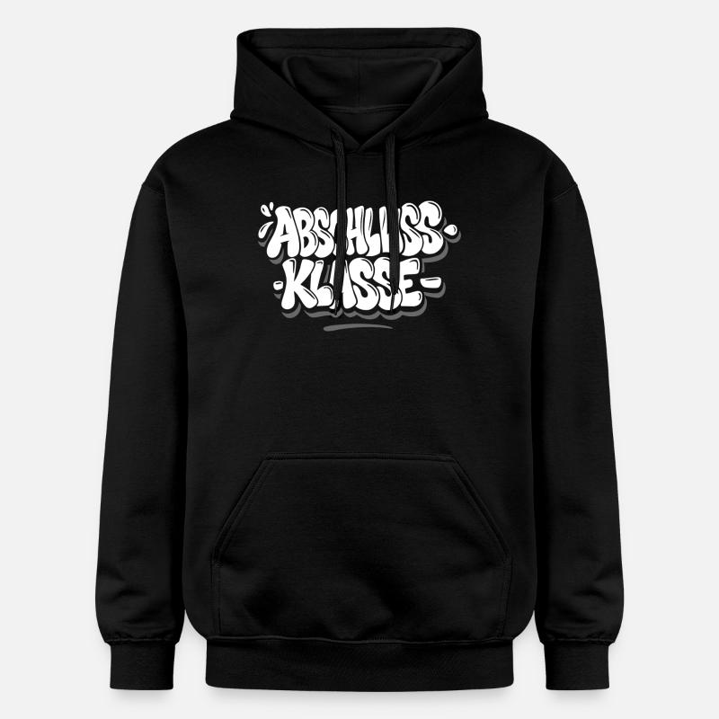 Graduating Class – Graffiti Style - Gildan Unisex Softstyle® Midweight Hoodie - black