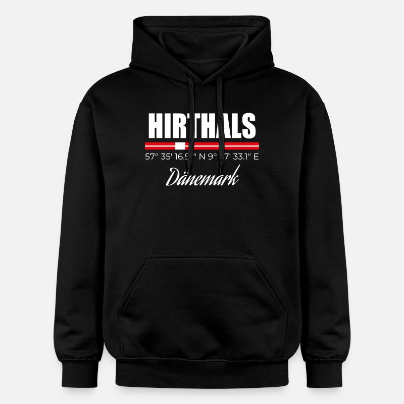 Hirthals - Sweat à capuche Softstyle® Gildan Unisexe - noir