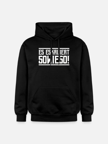 It's escalating anyway! - Gildan Unisex Softstyle® Midweight Hoodie - black