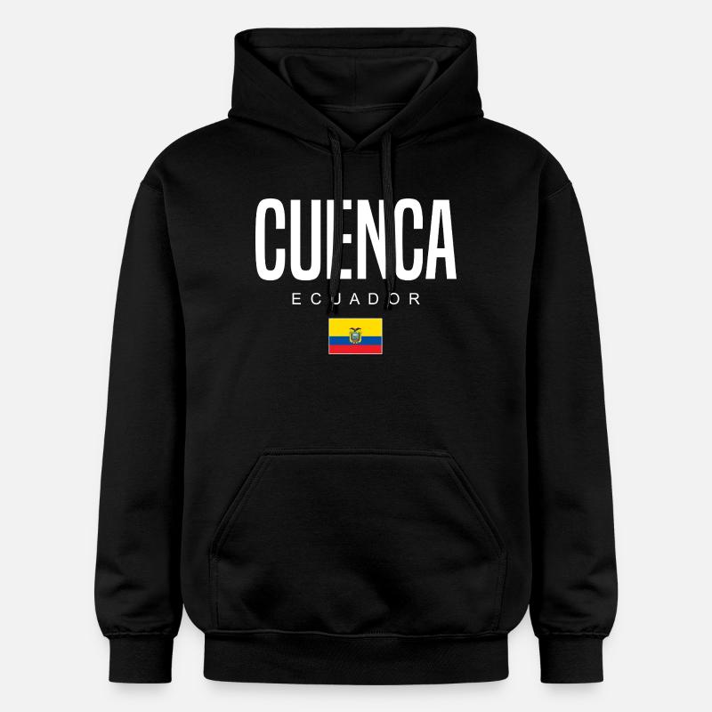 Cuenca Ecuador Ecuadorianer - Gildan Unisex Softstyle® Midweight Hoodie - Schwarz