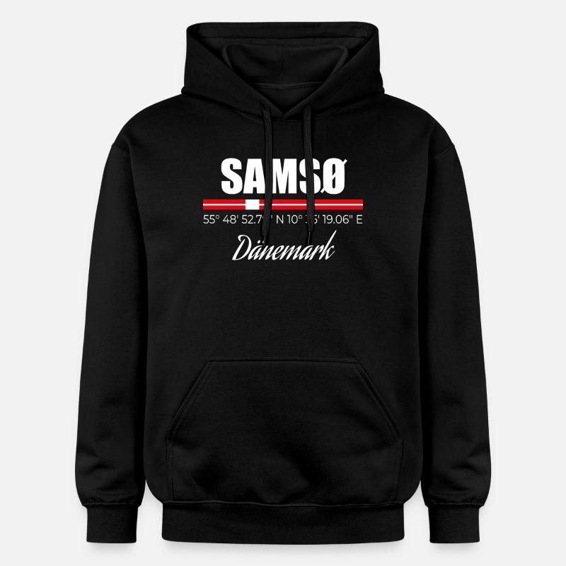 Samso - Sweat à capuche Softstyle® Gildan Unisexe - noir