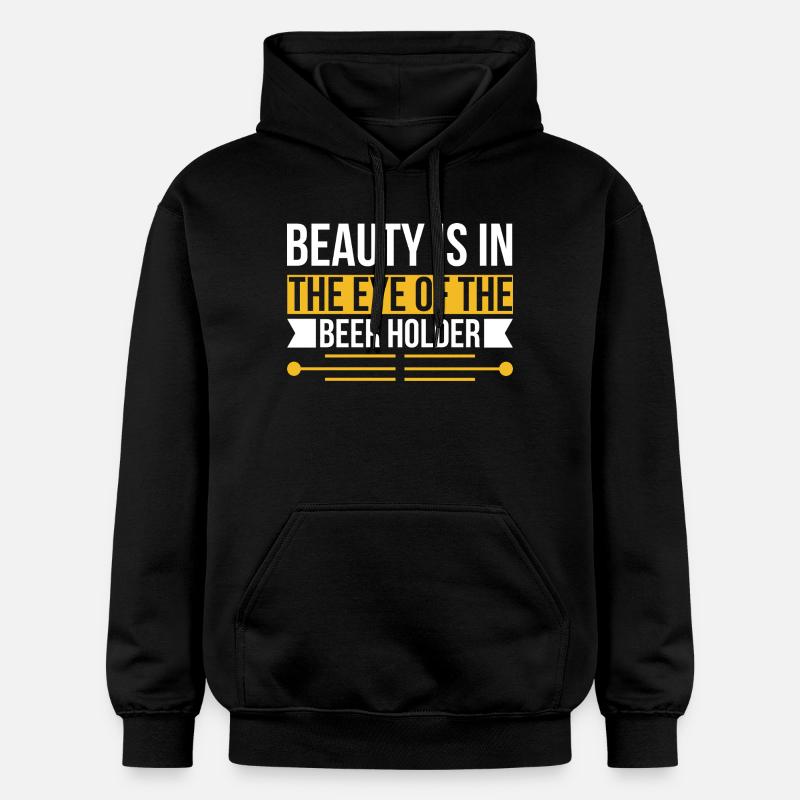 Porte-bière de beauté - Sweat à capuche Softstyle® Gildan Unisexe - noir