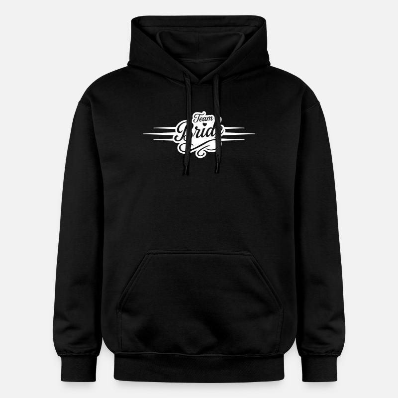 Team Braut - Gildan Unisex Softstyle® Midweight Hoodie - Schwarz