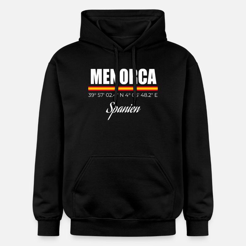 Minorque - Sweat à capuche Softstyle® Gildan Unisexe - noir