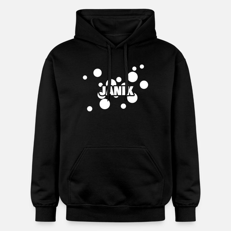 Cadeau pour Janik - Sweat à capuche Softstyle® Gildan Unisexe - noir