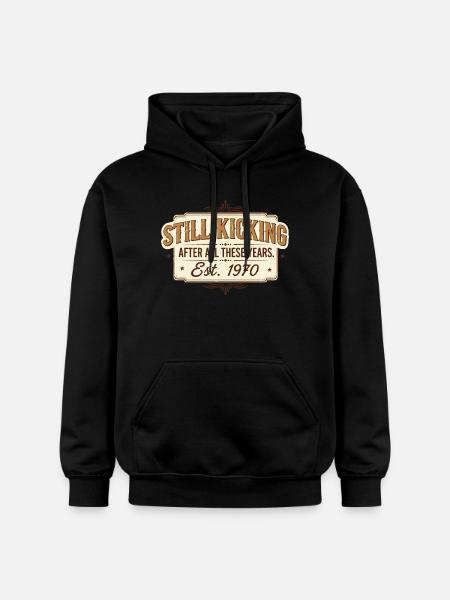 Né en 1970 - Sweat à capuche Softstyle® Gildan Unisexe - noir
