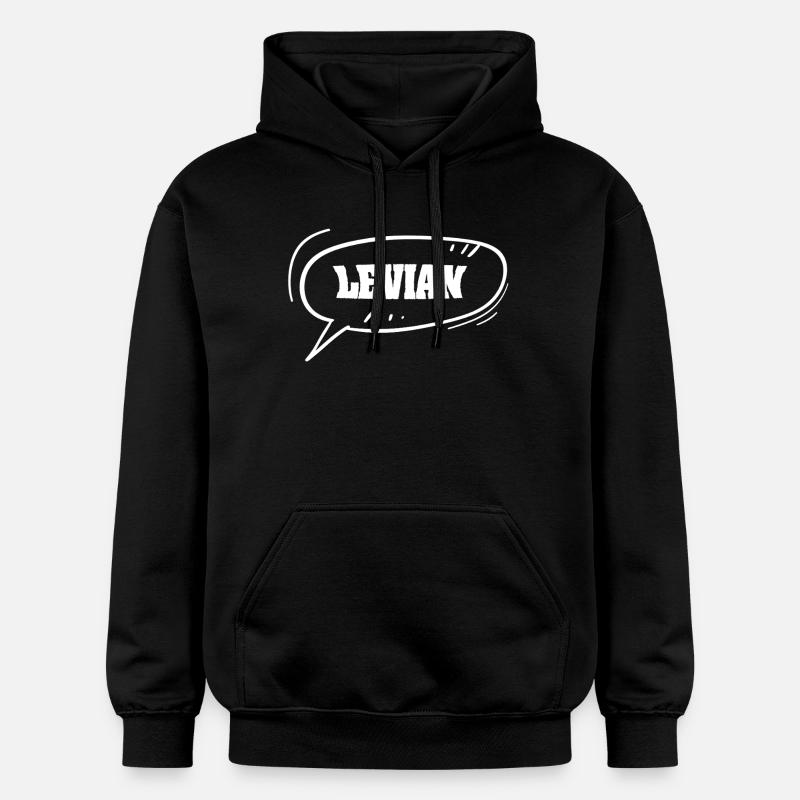Prénom Levian - Sweat à capuche Softstyle® Gildan Unisexe - noir