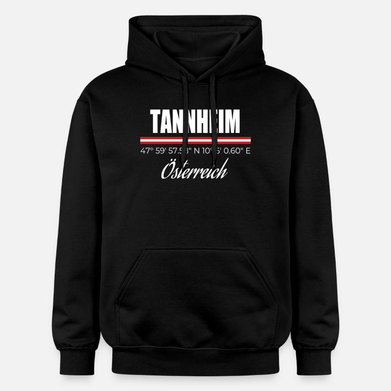 Tannheim - Sweat à capuche Softstyle® Gildan Unisexe - noir