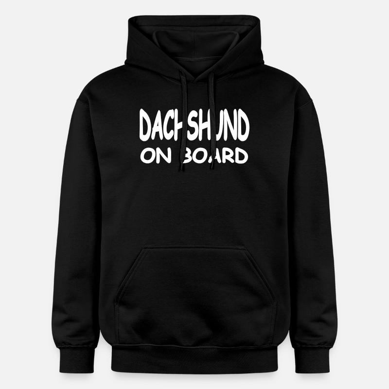 Teckel - Sweat à capuche Softstyle® Gildan Unisexe - noir