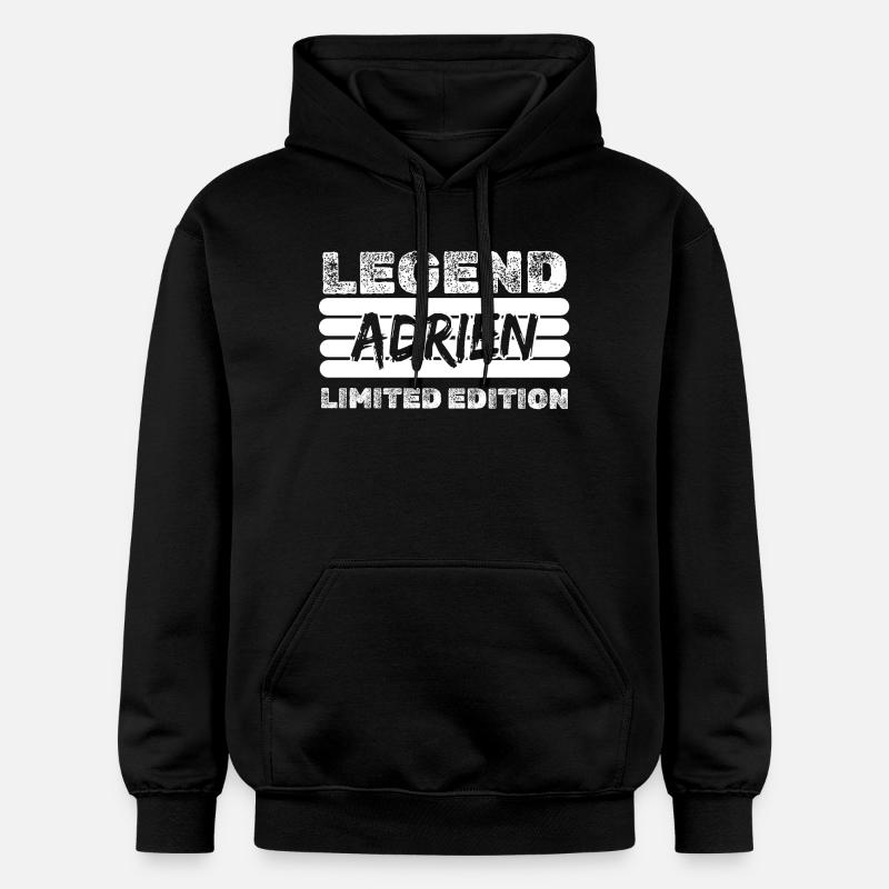 Legend Adrien Limitierte Edition - Gildan Unisex Softstyle® Midweight Hoodie - Schwarz