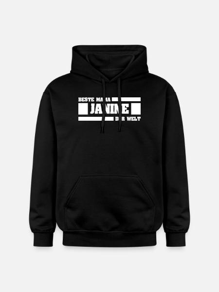 Mère Janine - Sweat à capuche Softstyle® Gildan Unisexe - noir