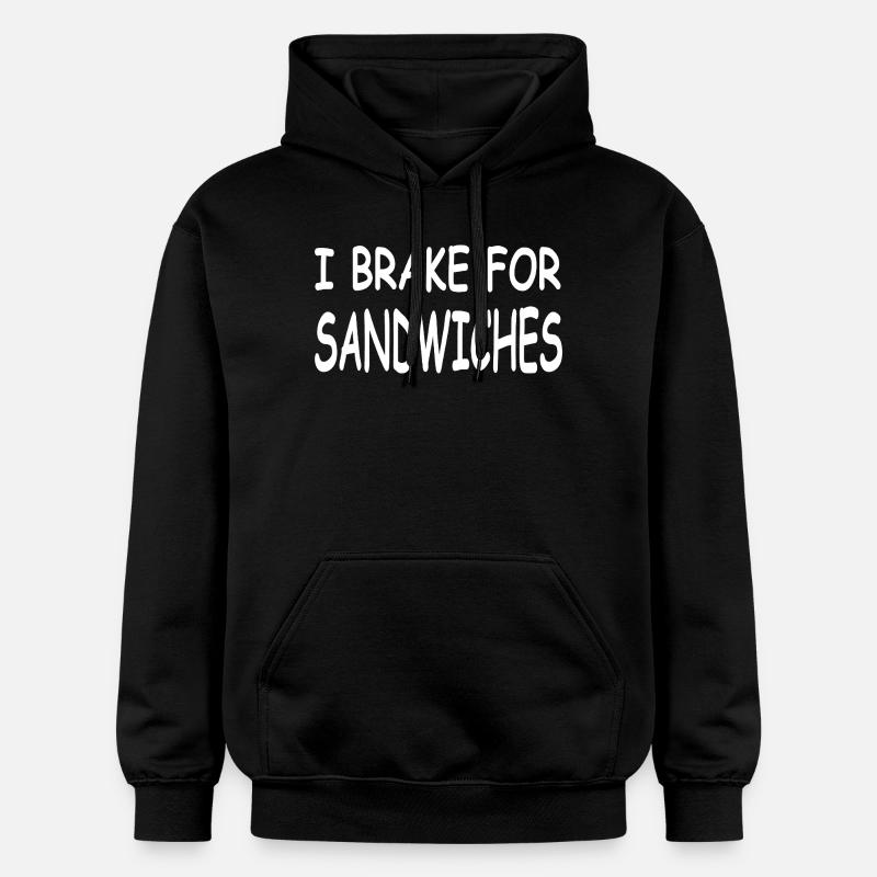 Sandwichs - Sweat à capuche Softstyle® Gildan Unisexe - noir