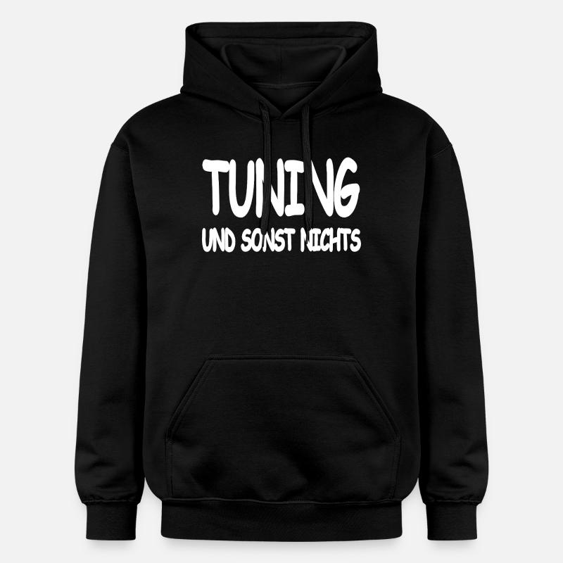 réglage - Sweat à capuche Softstyle® Gildan Unisexe - noir