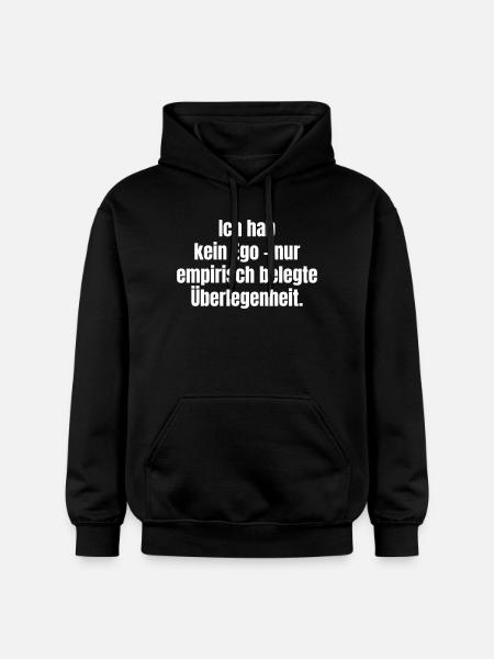 Empirically Superior: Ego Saying - Gildan Unisex Softstyle® Midweight Hoodie - black