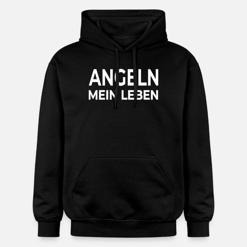 Pêche - Sweat à capuche Softstyle® Gildan Unisexe - noir