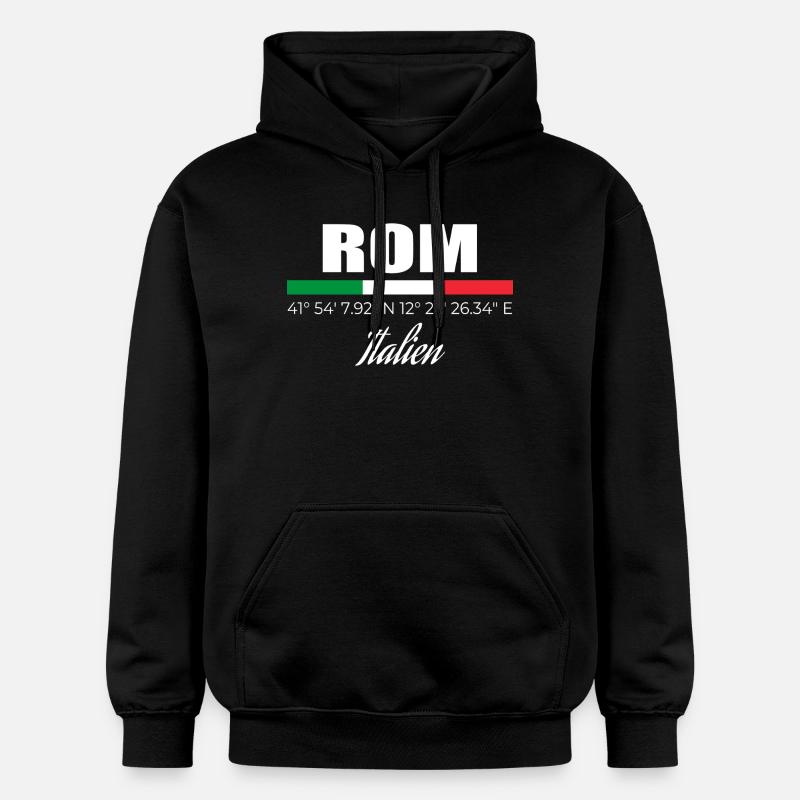 Rome - Sweat à capuche Softstyle® Gildan Unisexe - noir