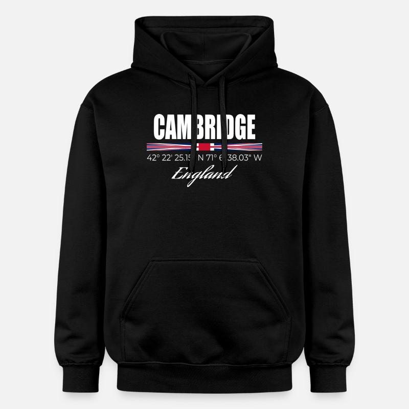 Cambridge - Sweat à capuche Softstyle® Gildan Unisexe - noir