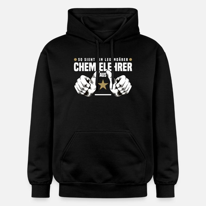 Professeur de chimie - Sweat à capuche Softstyle® Gildan Unisexe - noir