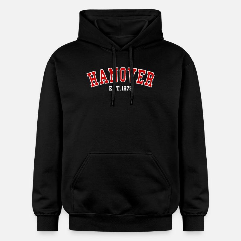 Hanovre Est. 1975 - Sweat à capuche Softstyle® Gildan Unisexe - noir