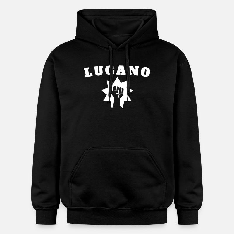 Lugano - Sweat à capuche Softstyle® Gildan Unisexe - noir