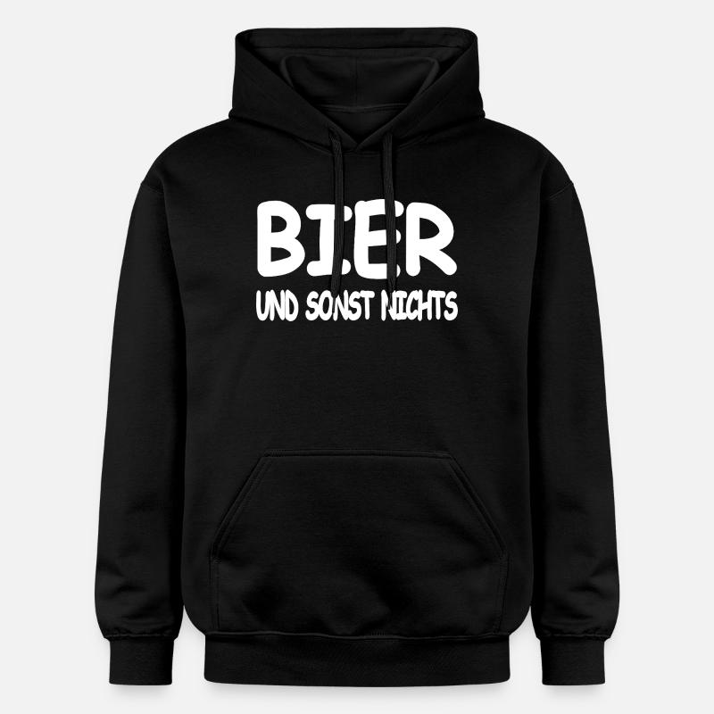Bière - Sweat à capuche Softstyle® Gildan Unisexe - noir