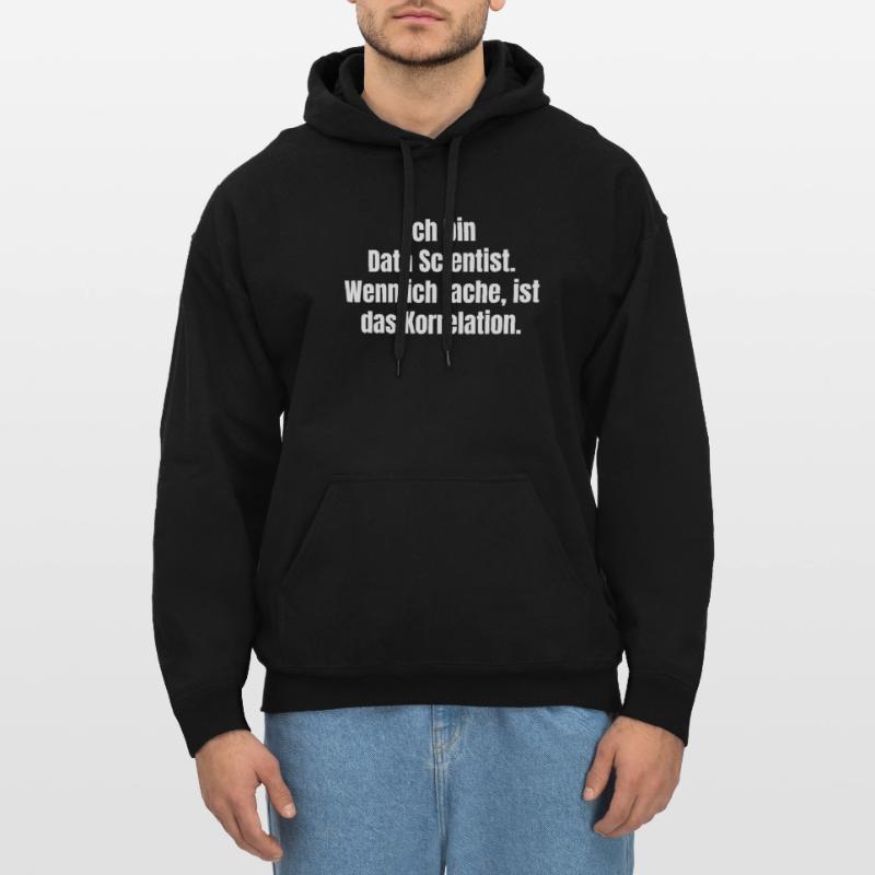 Ich bin Data Scientist Spruch Gildan Unisex Softstyle® Midweight Hoodie