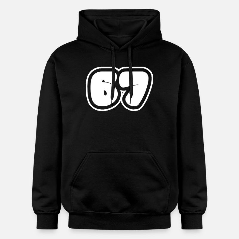 Numéro 67 - Sweat à capuche Softstyle® Gildan Unisexe - noir