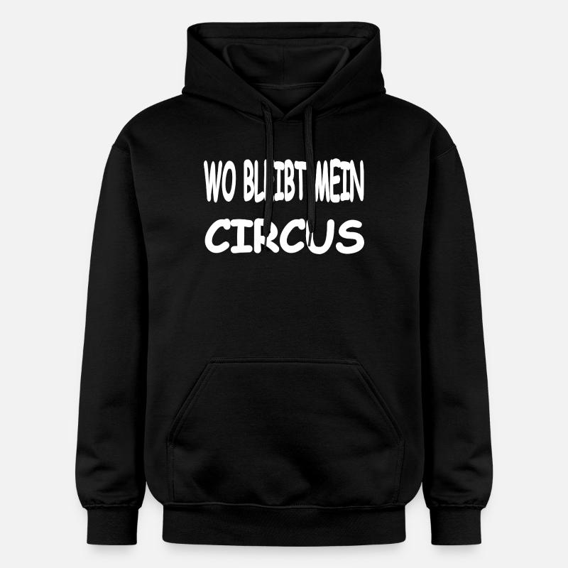 Cirque - Sweat à capuche Softstyle® Gildan Unisexe - noir