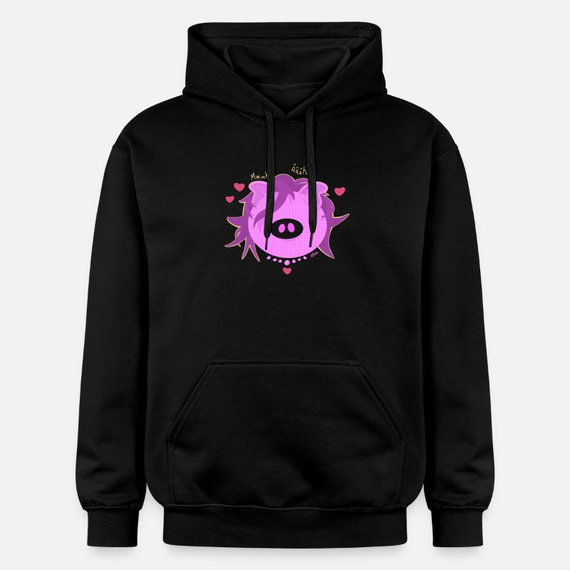 Cochon Love Pop - Sweat à capuche Softstyle® Gildan Unisexe - noir