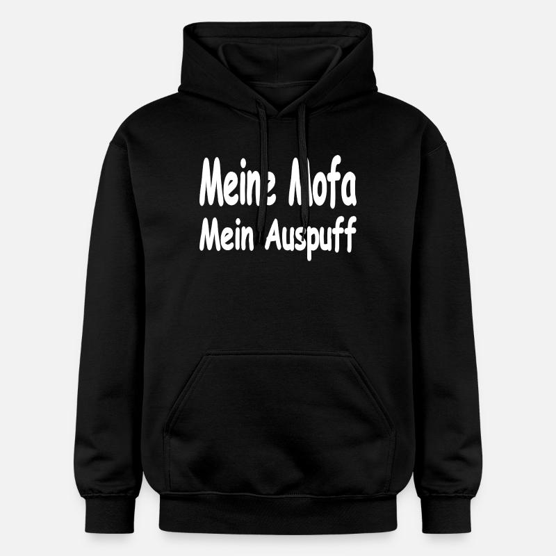 Mobylette - Sweat à capuche Softstyle® Gildan Unisexe - noir