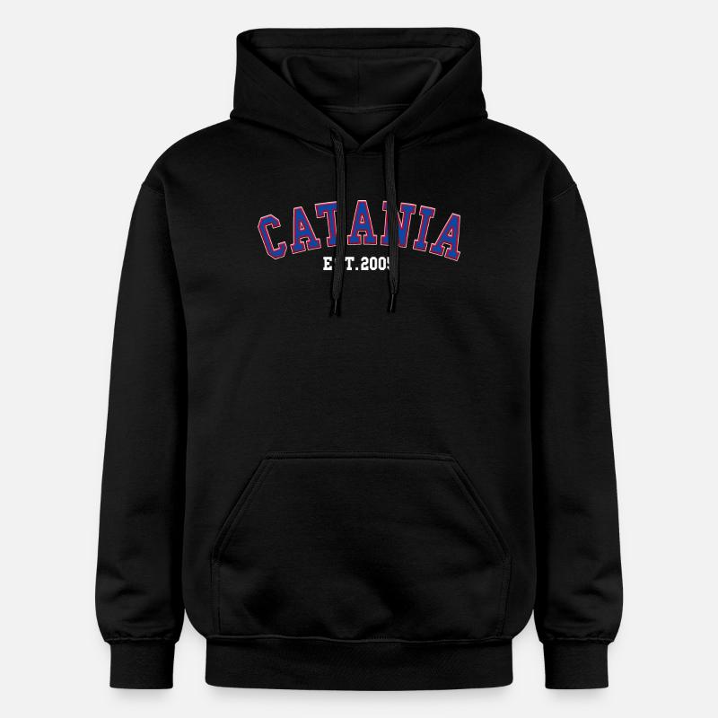 Catane Fondé en 2005 - Sweat à capuche Softstyle® Gildan Unisexe - noir