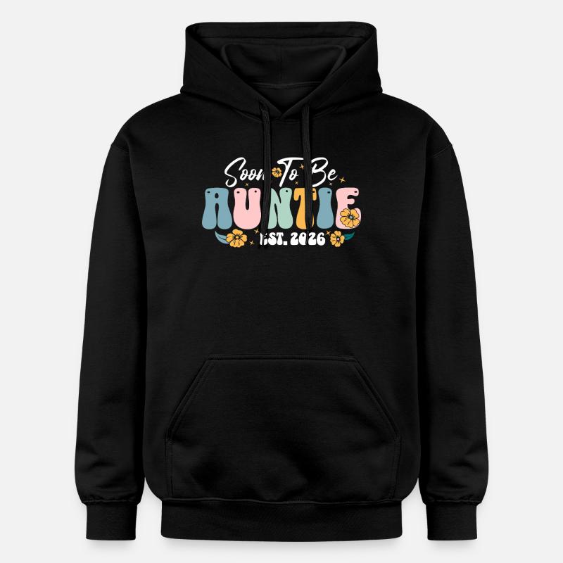 Bientôt Tante Est 2026 - Sweat à capuche Softstyle® Gildan Unisexe - noir