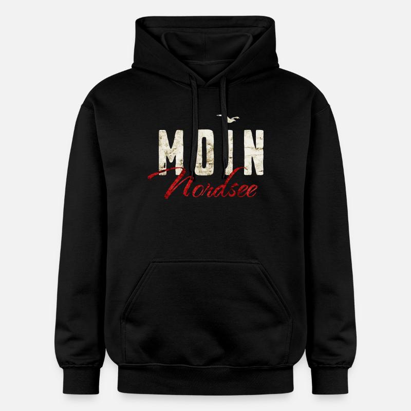 Mer du Nord - Moin - Sweat à capuche Softstyle® Gildan Unisexe - noir